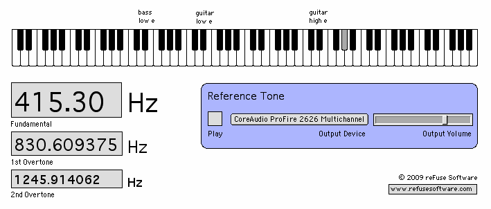 Note2Frequency