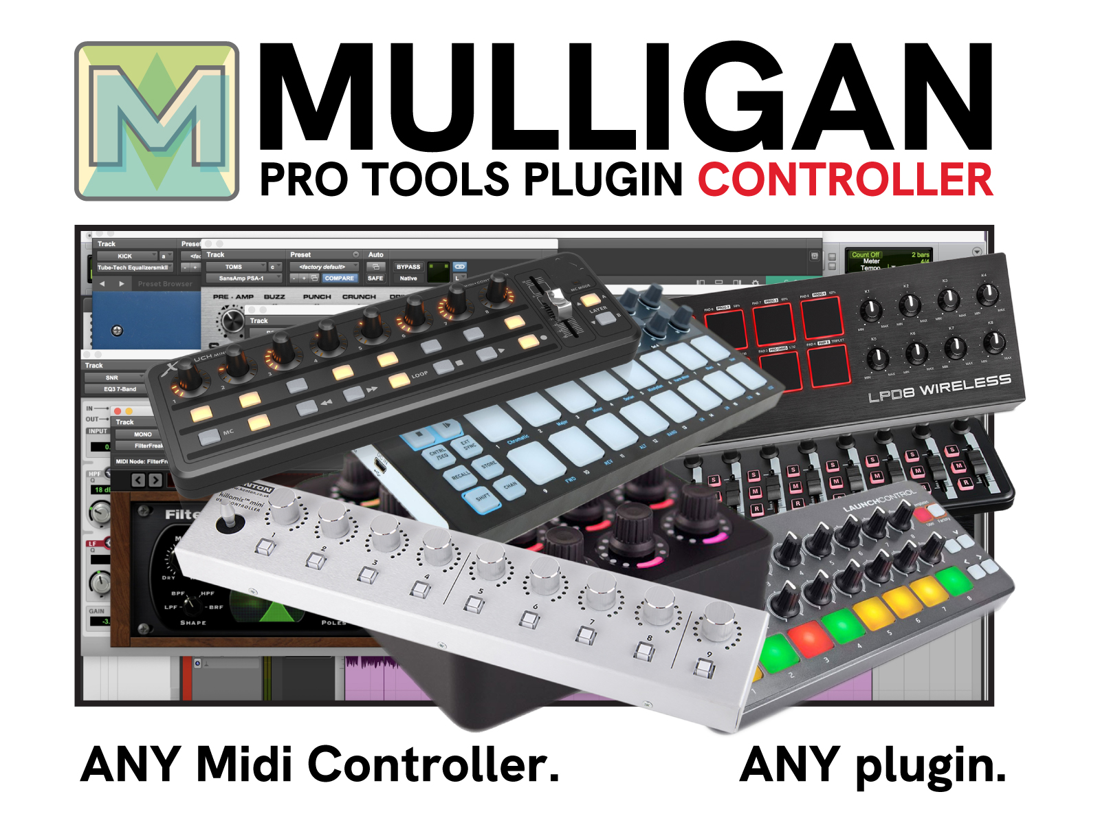 Mulligan - Hands-on plugin control for Pro Tools